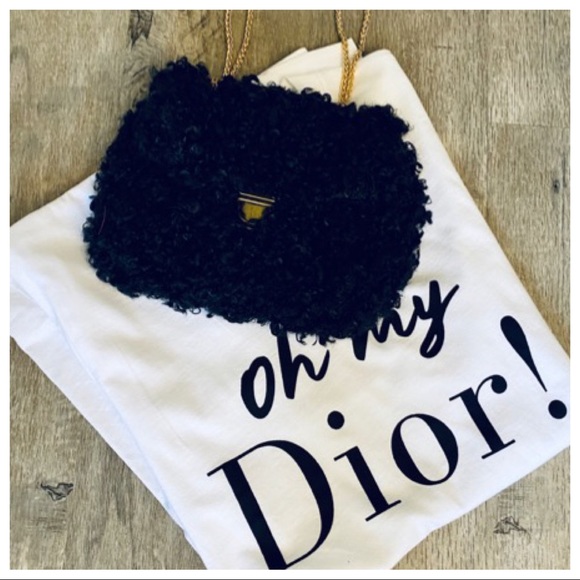 ✨LAST ONE ✨BLACK CHIC ✨PARIS✨BOUCLE CHAIN BAG - Picture 3 of 5